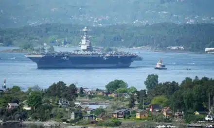 A Show of Force: World’s Largest Aircraft Carrier USS Gerald R. Ford Docks in Oslo Amid NATO-Russia Tensions